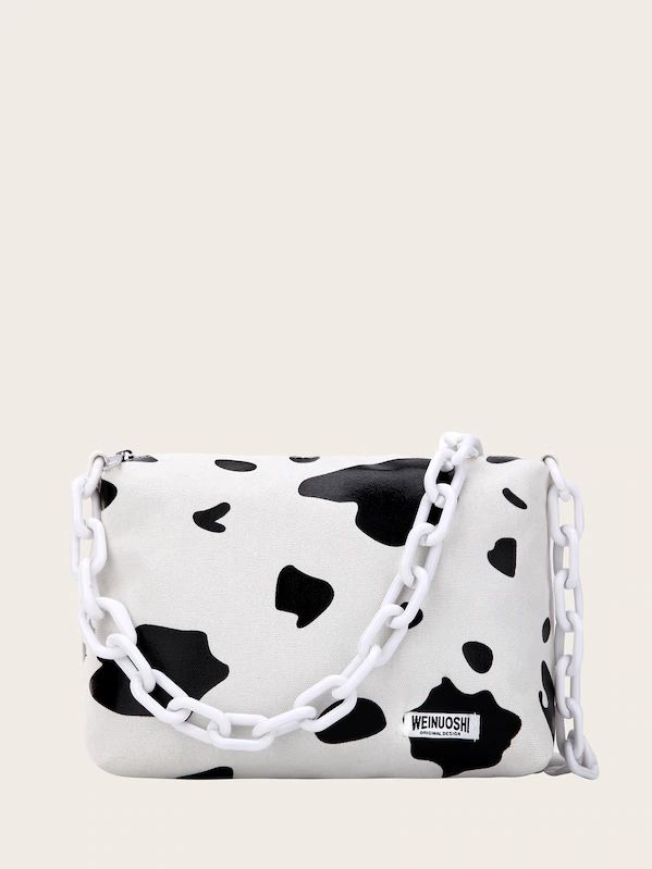 Cow Print Purse Strap A Trendy Fashion Accessory