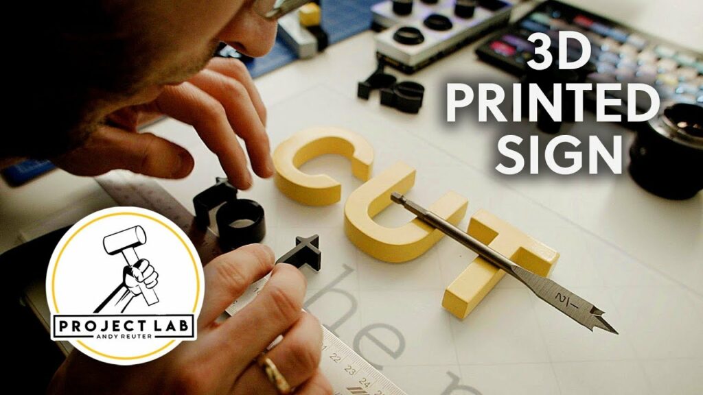 Create Stunning 3D Printed Signs For Your Business Today