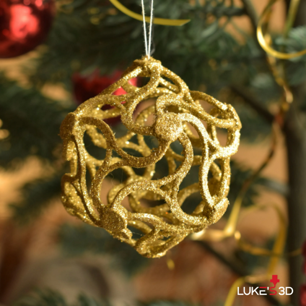 Deck The Halls Personalize With Custom 3D Printed Ornaments