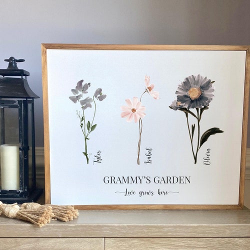 Discover The Charm Of Grandmas Garden Print Collection