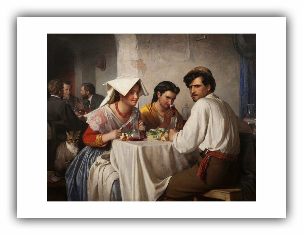 Discover The Charm Of In A Roman Osteria Print