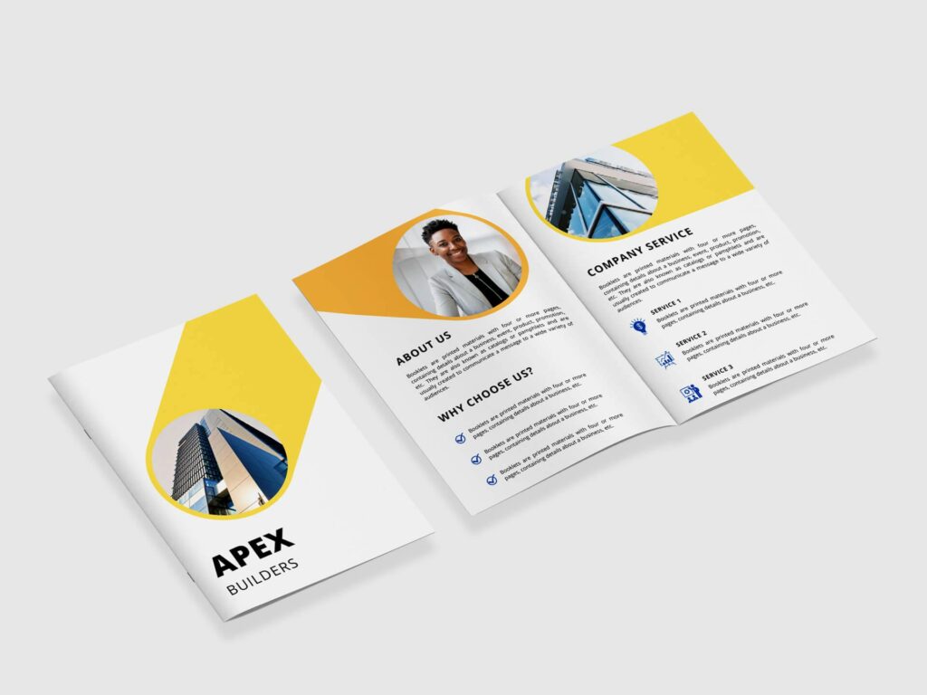 High Quality A4 Brochure Printing Services For Professional Marketing