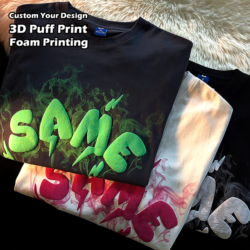 Revamp Your Apparel With High Quality 3D Puff Screen Printing