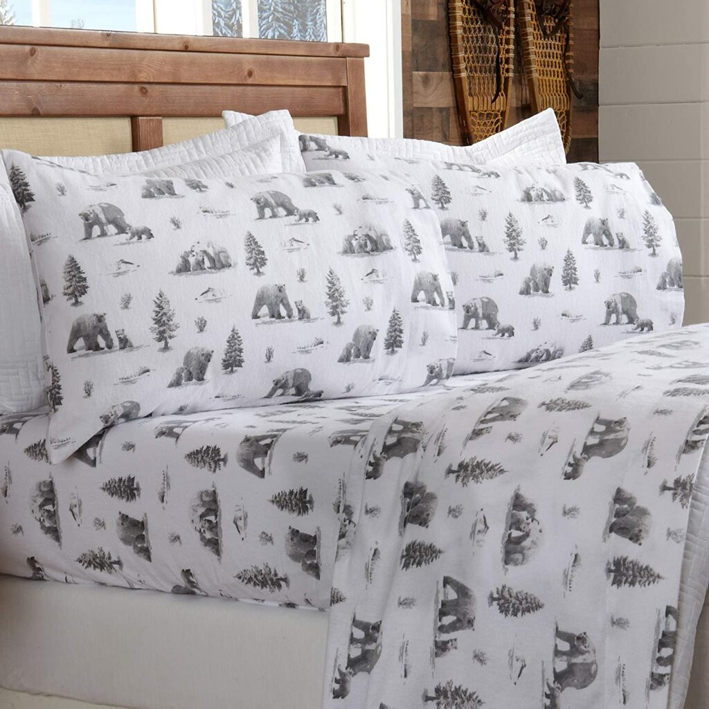Cozy Up This Winter With Print Flannel Sheets Shop Now