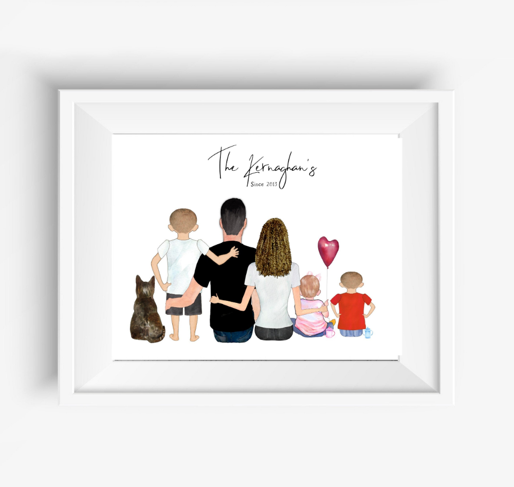 Create Heartwarming Memories With Personalized Family Print