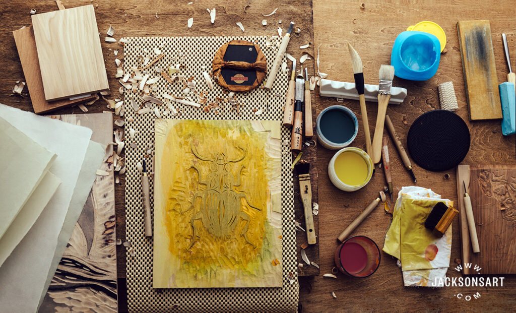 Create Stunning Art With Our Wood Block Print Kit