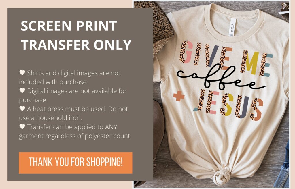 Discover High Quality Christian Screen Print Transfers For Your Apparel