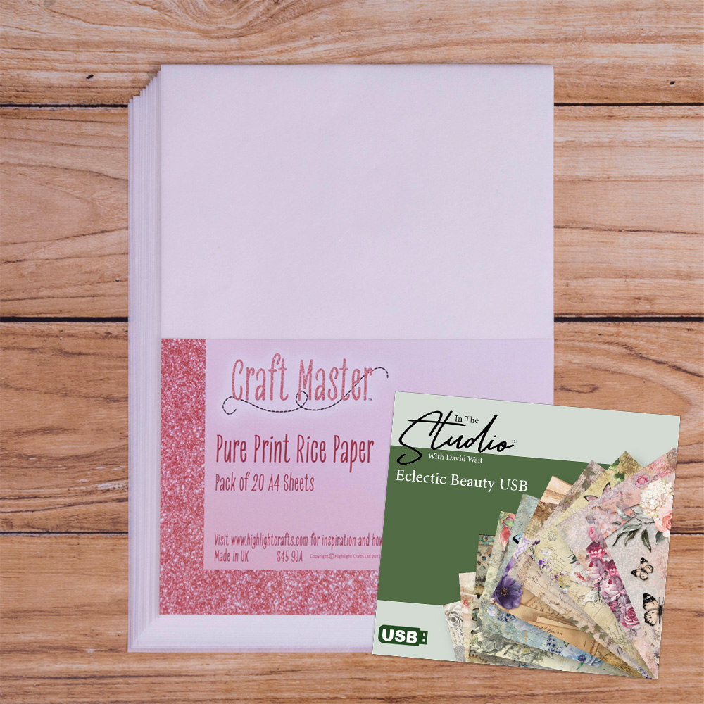 Discover The Beauty Of Printed Rice Paper For Your Next Craft Project