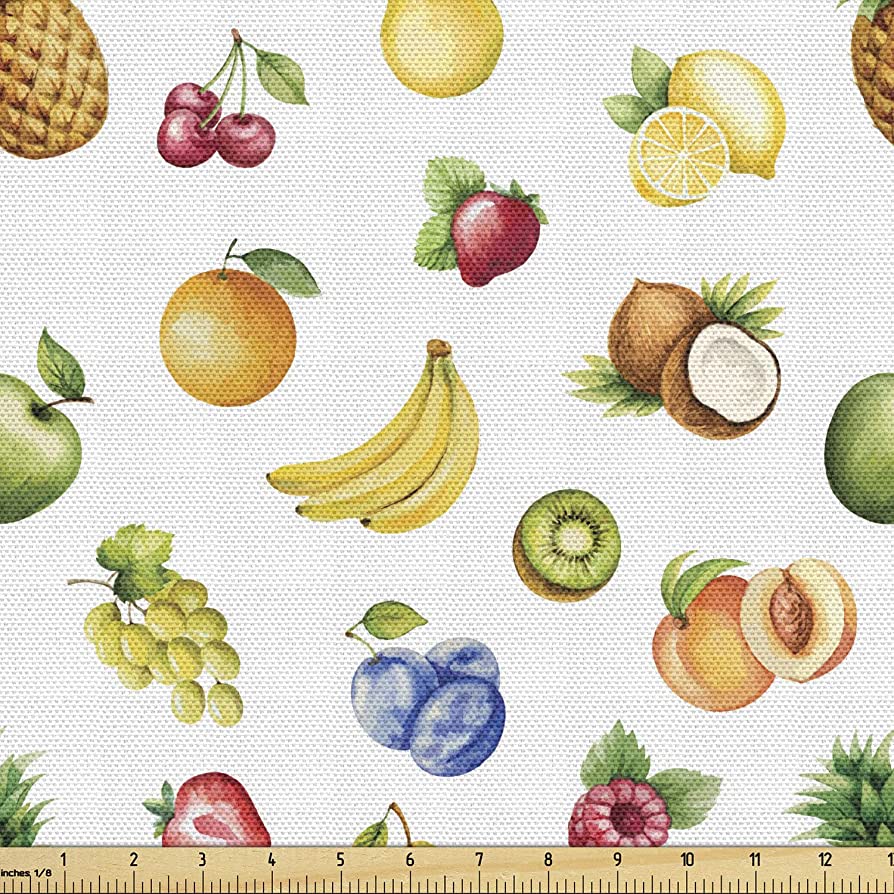 Discover Vibrant Fruit Printed Fabric To Brighten Up Your Space