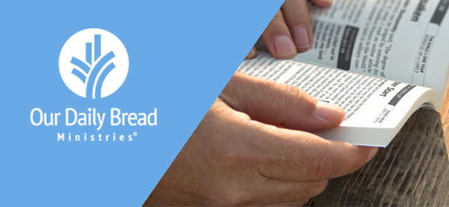 Easy To Read Devotionals Our Daily Bread Large Print