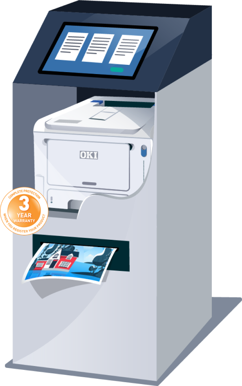 Effortlessly Print With Our High Quality Kiosk Printer