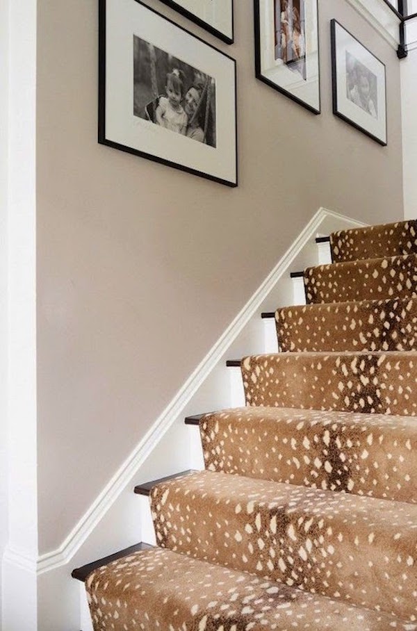 Enhance Your Staircase With Stylish Animal Print Runner