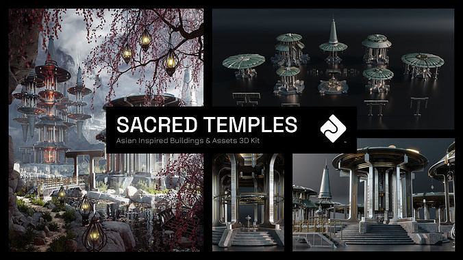 Explore The Beauty Of 3D Printed Temples With Exquisite Detail