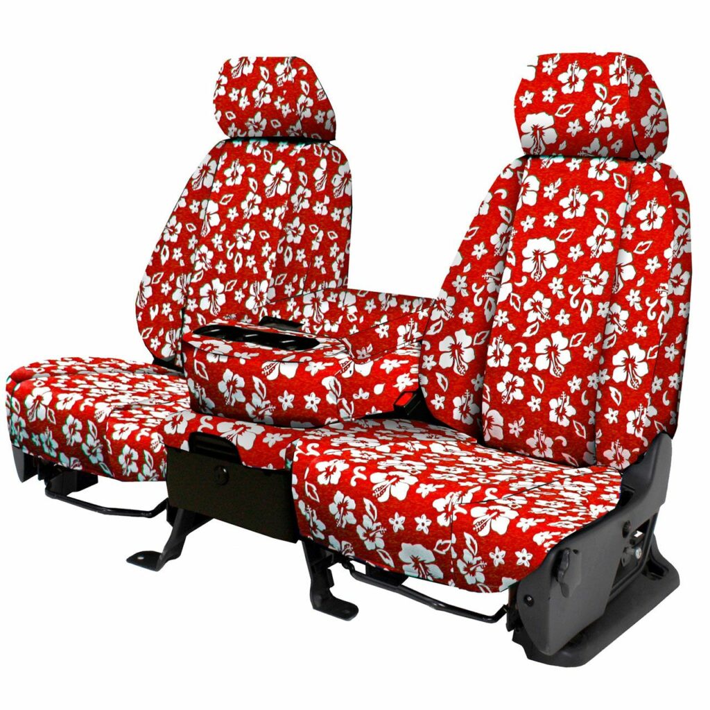 Get Beach Ready With Our Hawaiian Print Seat Covers