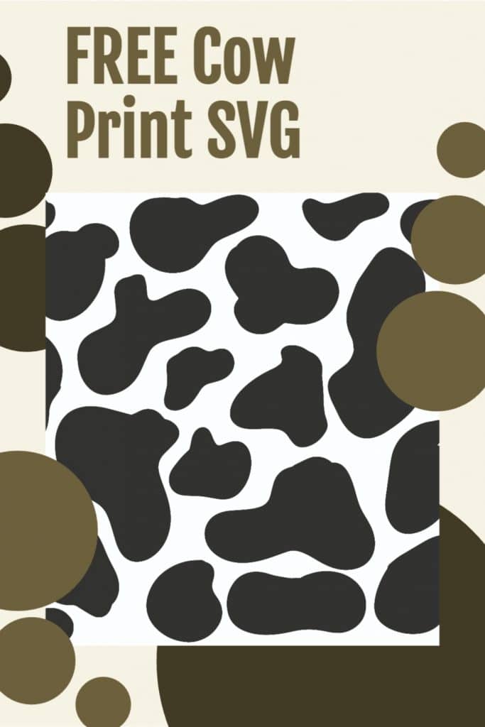 Get Creative With Cow Print Vinyl For Your Cricut Projects
