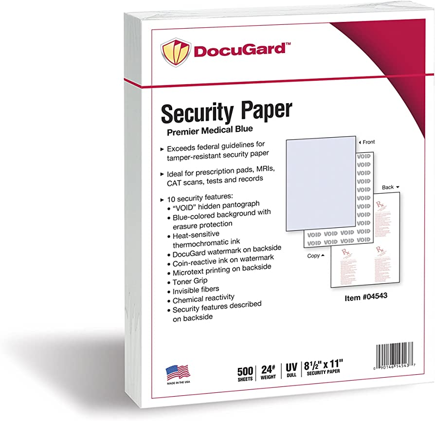 Premium Prescription Printer Paper For Accurate Legible Printing