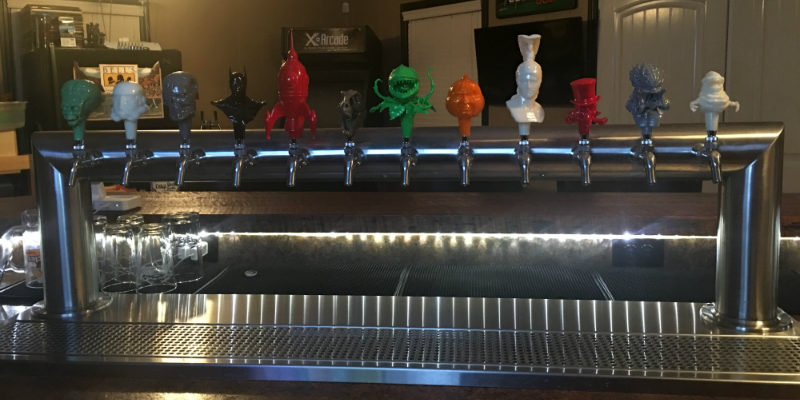 Revamp Your Home Bar With 3D Printed Tap Handles