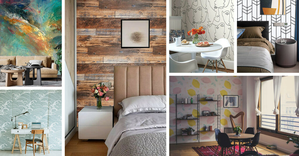 Revamp Your Home Decor With A Street Print Wallpaper