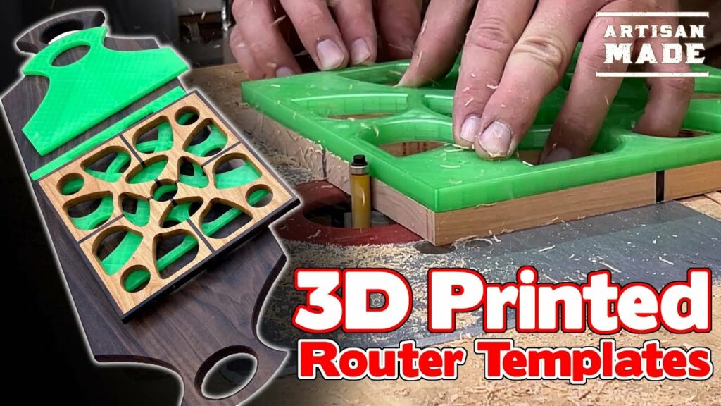 Revamp Your Woodworking With Our 3D Printed Router Template