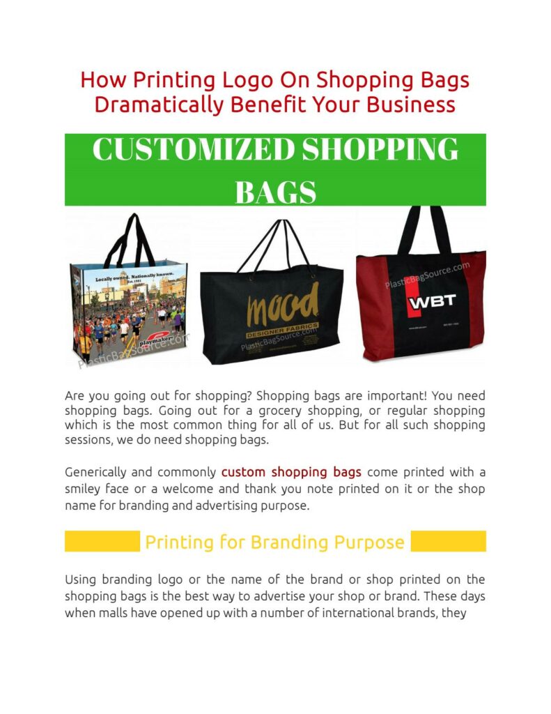 Revolutionize Your Branding With Our Bag Printer