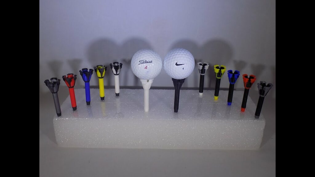 Revolutionize Your Golf Game With 3D Printed Tees