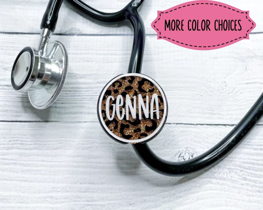 Roar Into Action With Our Leopard Print Stethoscope