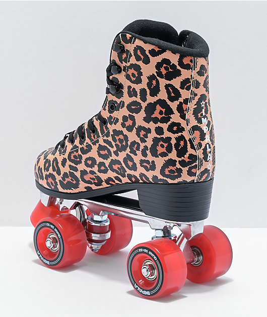 Roll In Style With Cheetah Print Roller Skates Shop Now