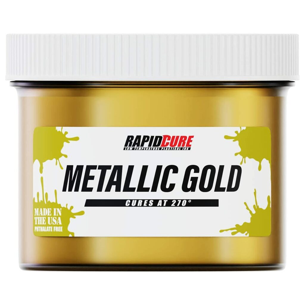 Shiny And Durable Get The Best Gold Ink For Screen Printing
