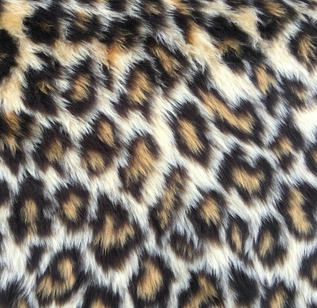Shop The Trend Luxurious Leopard Print Faux Fur Fabric