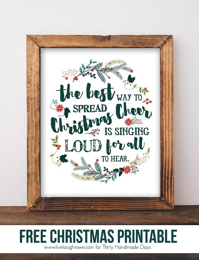 Spread Joy And Cheer With Merry Christmas Print Designs