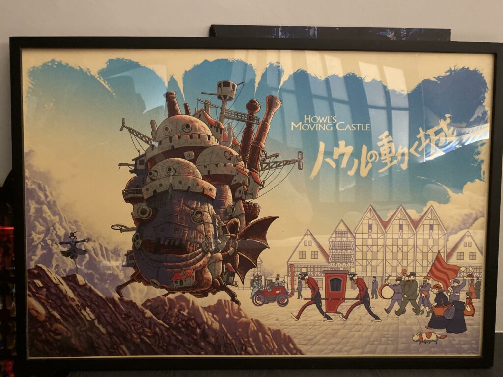Stunning Howls Moving Castle Art Print Limited Edition