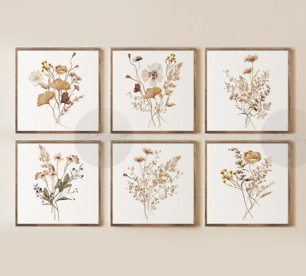 Stunning Watercolor Botanical Prints For Your Home Decor