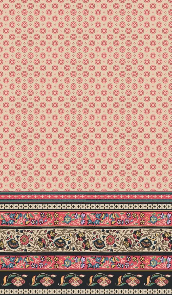 Stylish Border Prints Perfect For Any Occasion
