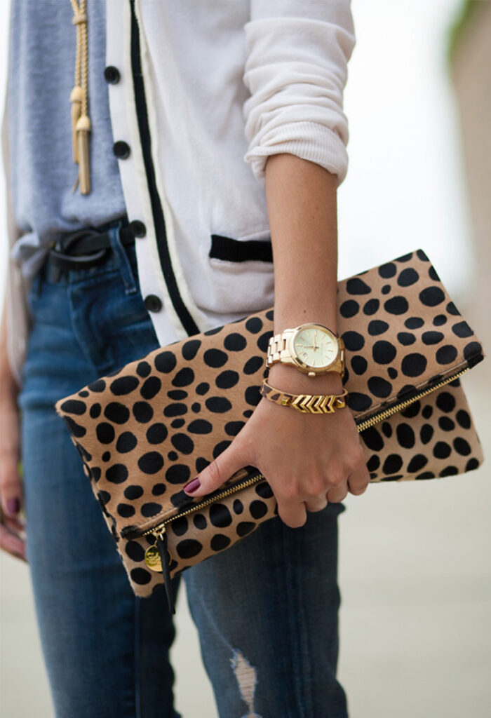 Stylish Cheetah Print Leather Accessories For A Bold Look