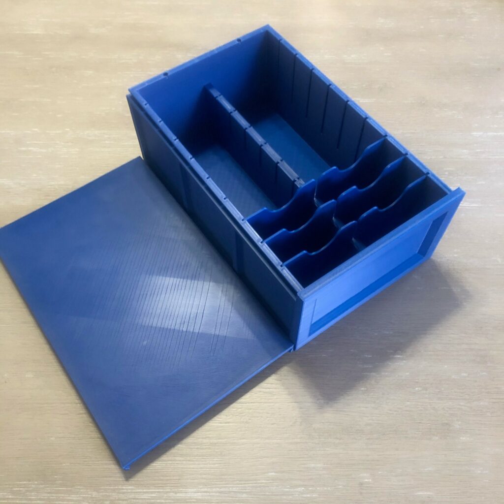 Stylish Durable 3D Printed Deck Box For Game Lovers