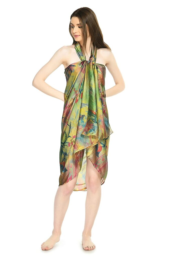 Stylishly Beach Ready Printed Sarongs For Your Summer Look