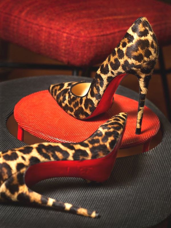 Unleash Your Wild Side With Christian Louboutin Leopard Print Heels