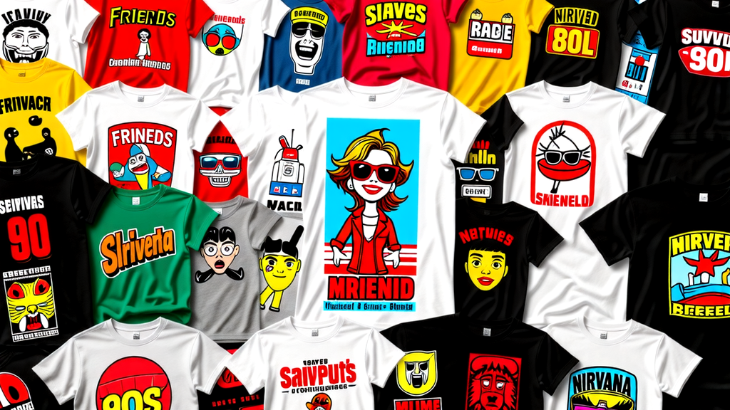 The Impact Of Tv Shows On 90'S Tshirt Designs