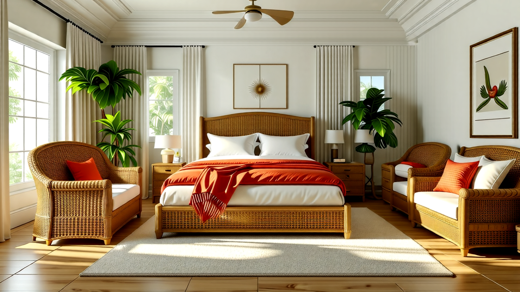 5 Remarkable Rattan King Bedroom Set Models