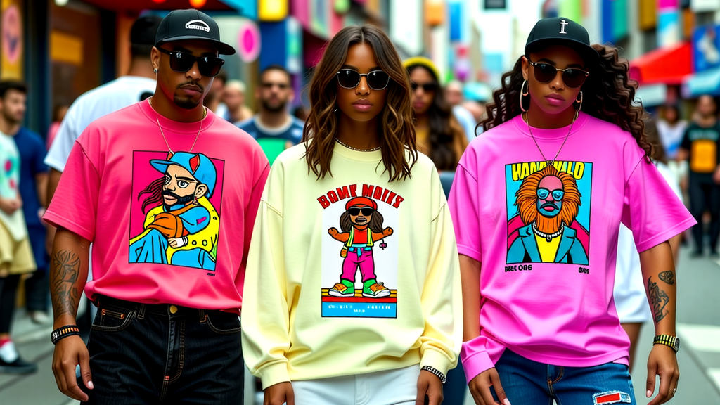 The Impact Of 90'S Tshirt Designs On Contemporary Fashion Trends